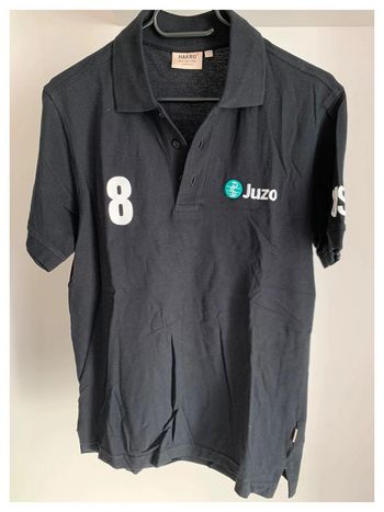 Polo noir tshirt noir homme taille S
