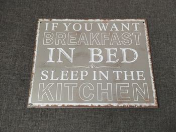 Plaque décorative cuisine