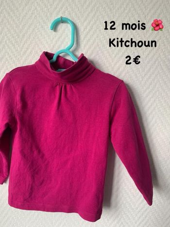T-shirt 🌺 12 mois 🌺 Kitchoun