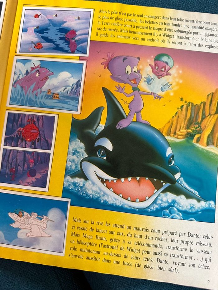 Album Panini complet Widget l’extra-terrestre extraterrestre Megabrain autocollants livre stickers - photo numéro 4