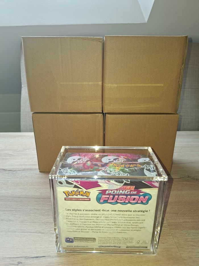 Lot de 4 acryliques display 36 boosters Pokémon aimantée épaisse de qualité premium - photo numéro 2