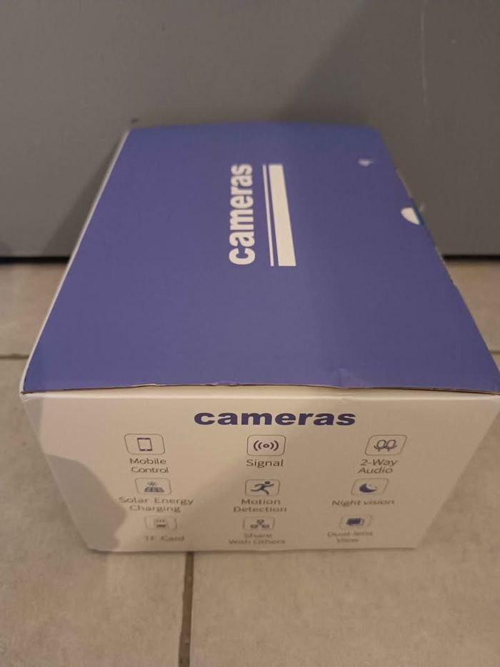 🔒 [NEUVE] Caméra de surveillance solaire🔒 - photo numéro 2