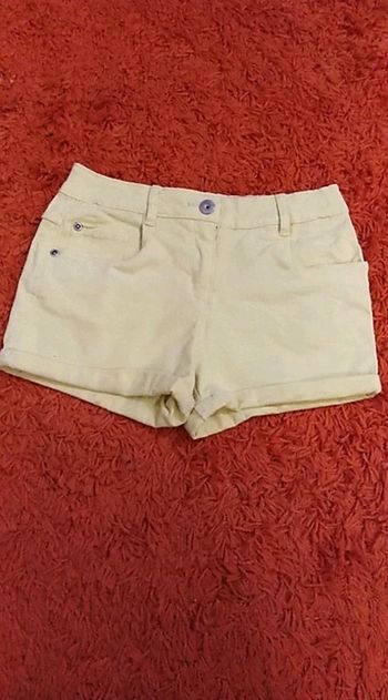 Short jaune Vert Baudet 8 ans