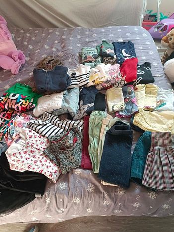 Lot vêtements fille 