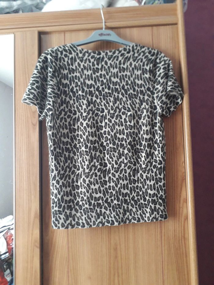 Haut manches courtes tigré - photo numéro 2