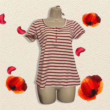 Tee shirt à rayures 38/40