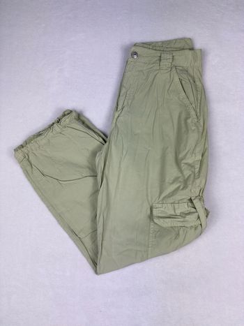Pantalon cargo baggy Pimkie femme kaki taille 42 coton très bon état 00725