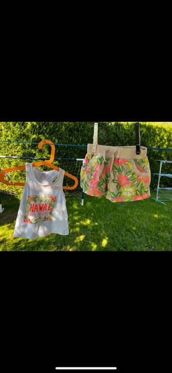 Très joli Ensemble été débardeur short
