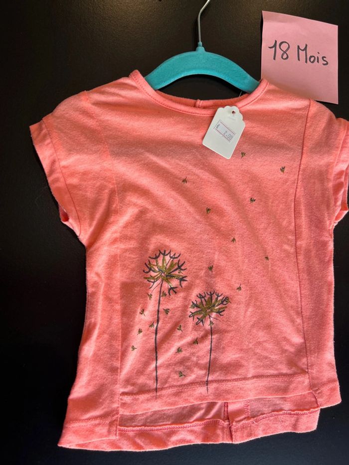 Teeshirt rose fluo - photo numéro 2