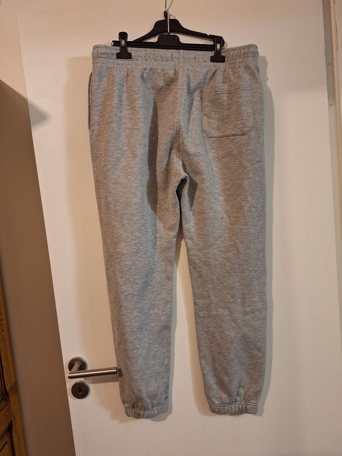 pantalon jogging gris homme