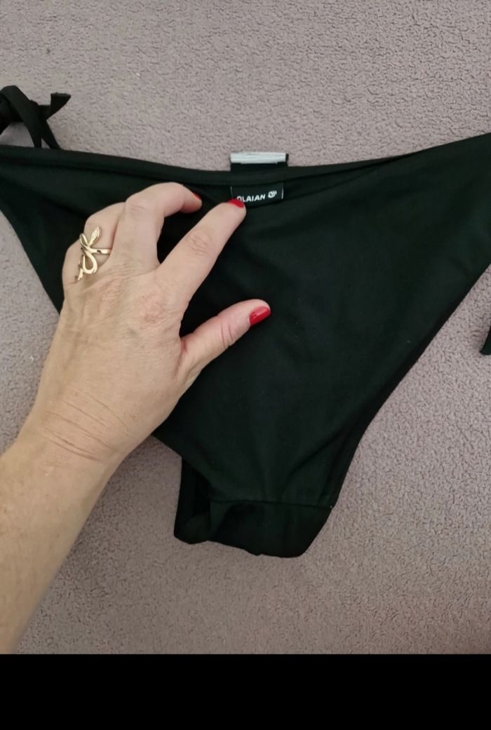 Maillot de bain 2 pièces noir