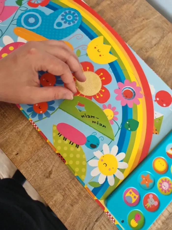 Livre bébé avec mon doigt édition usborne - photo numéro 8