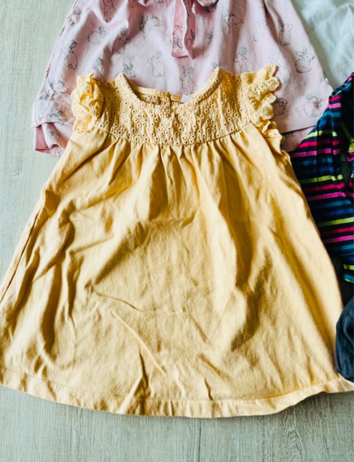 Lot de robes bébé fille multiple marque - photo numéro 4