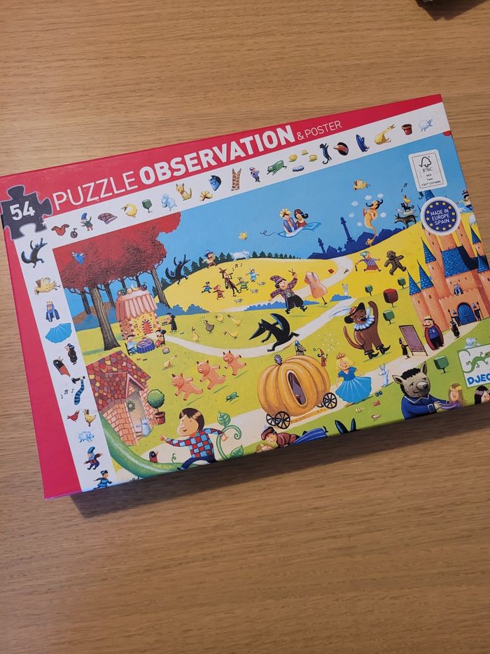 Puzzle Djeco 54 pièces