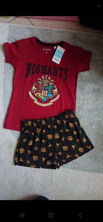 Pyjama short Harry Potter 6 ans neuf