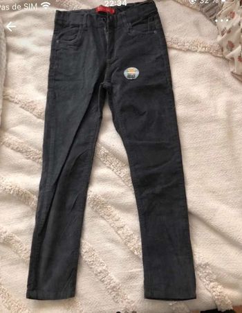 Pantalon velours garçon 9  ans