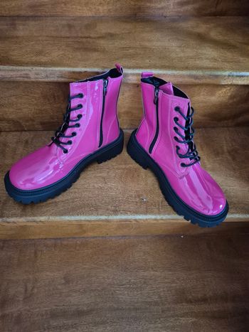 Bottines fushia