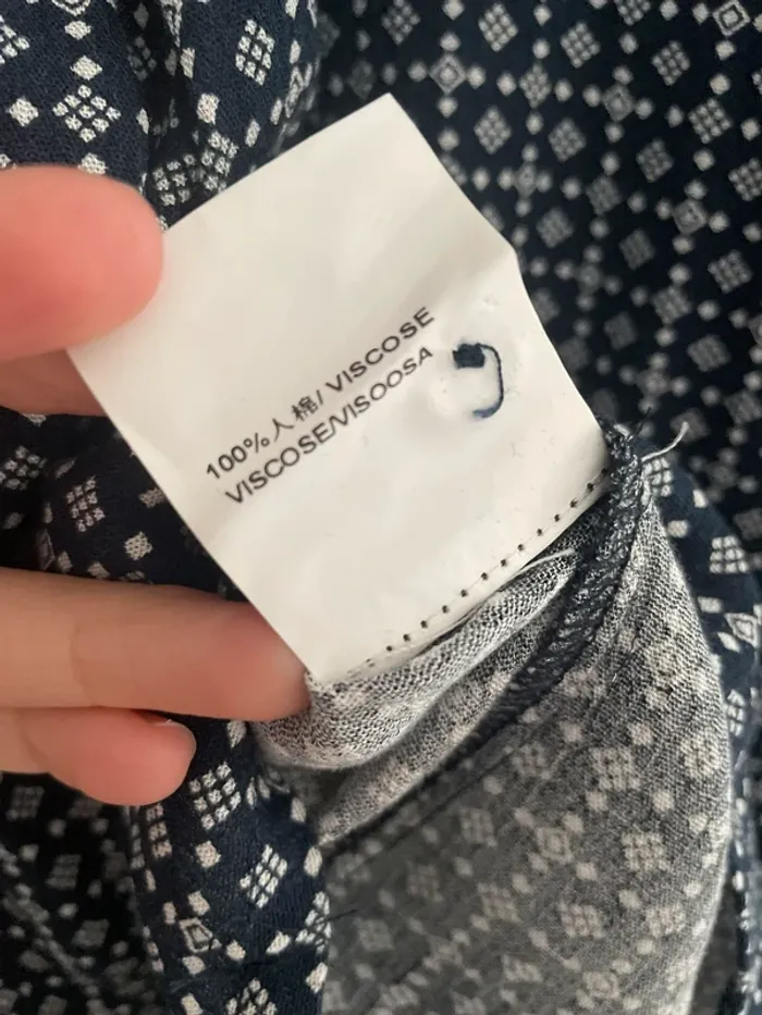 Chemise imprimée à volants oversize - photo numéro 6