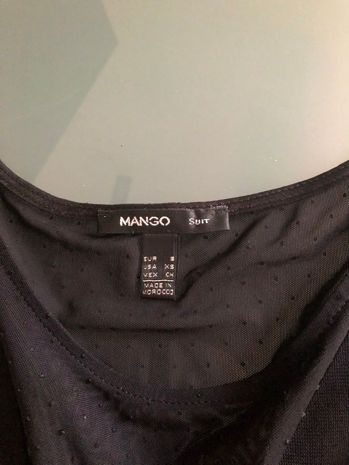 Robe noire mango taille S - photo numéro 2