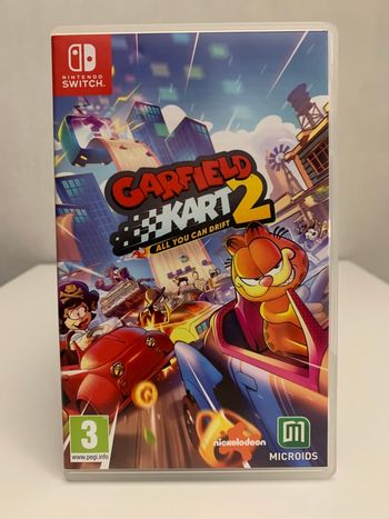 Garfield kart 2 all you can drift sur Nintendo switch
