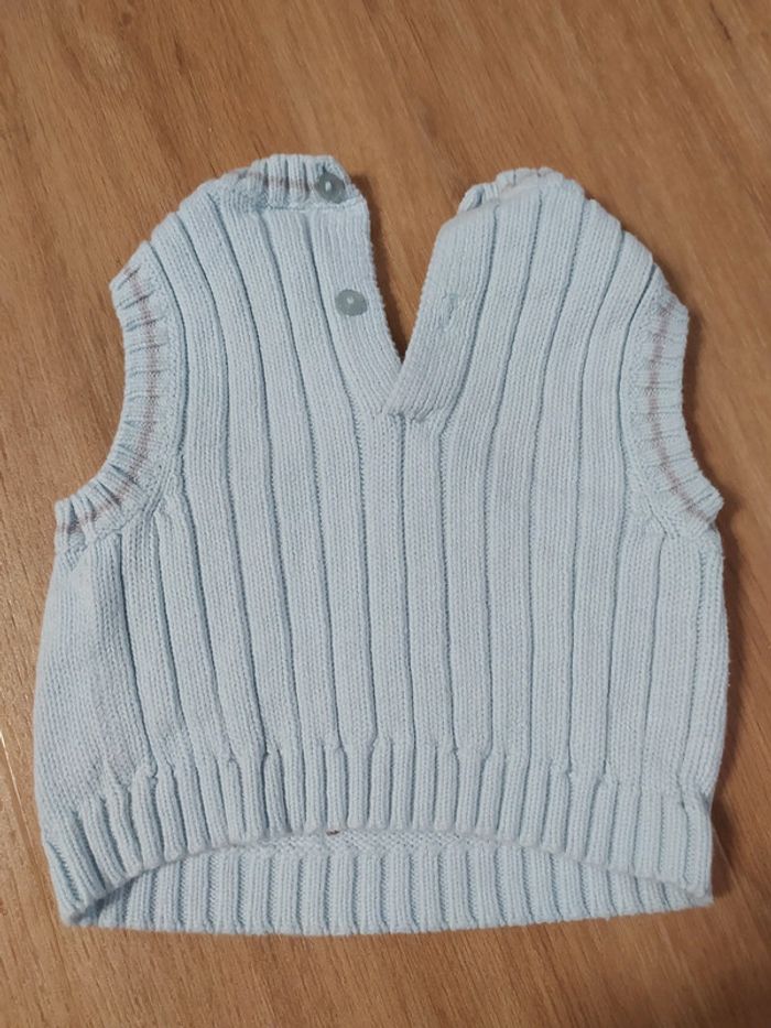 Pull sans manche sergent major 3 mois - photo numéro 2