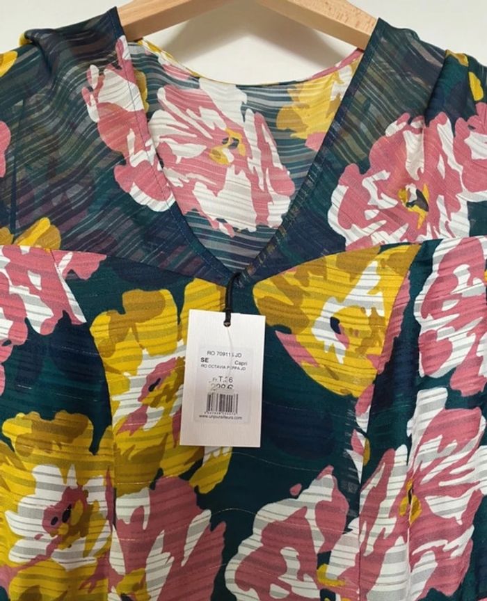 Superbe robe De marque Un jour Ailleurs taille 36 Neuve prix 229 - photo numéro 5