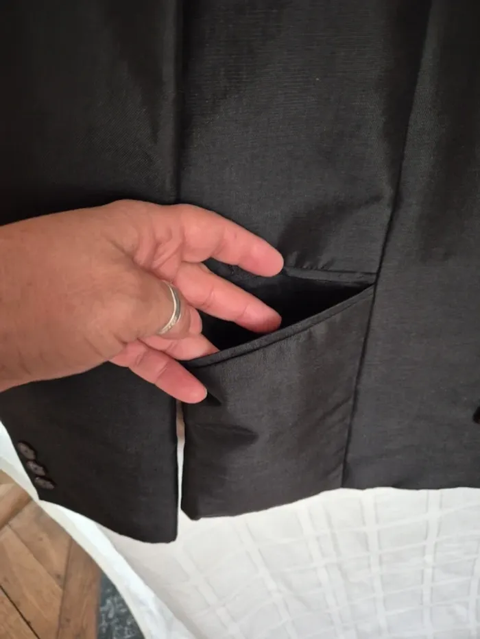 blazer noir taille 40 - photo numéro 6
