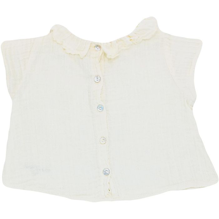 Blouse à manches courtes 9 mois en coton Eden et Victor - photo numéro 2