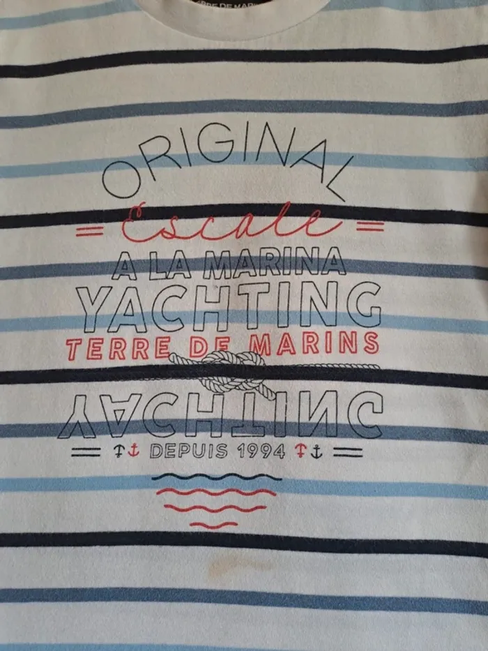 Lot 3 t-shirts garçon 5 ans MC qqs tâches prix mini - photo numéro 7