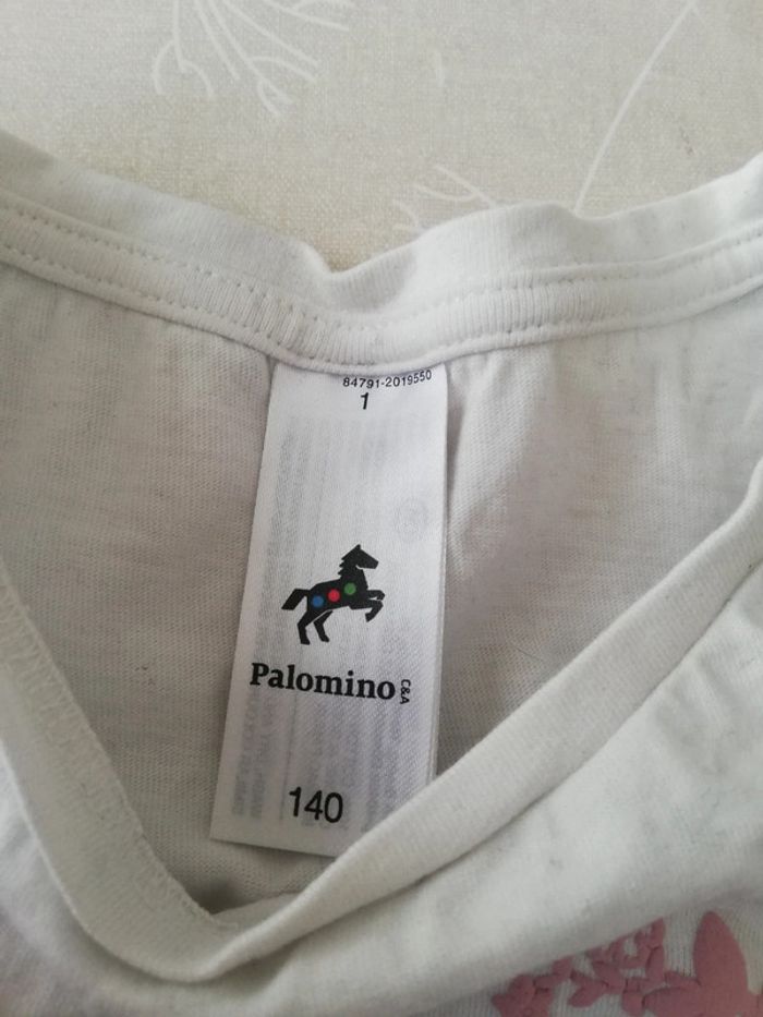 TS manches longues écru 140 cm palomino neuf - photo numéro 2