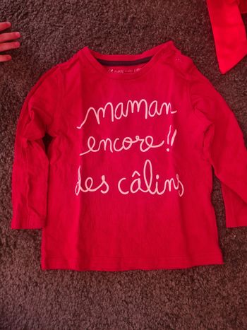 Tee-shirt manche longues 24mois