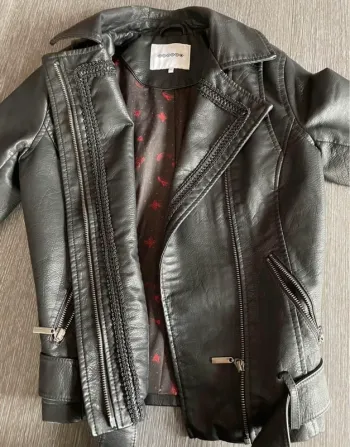 Veste cuir BONOBO