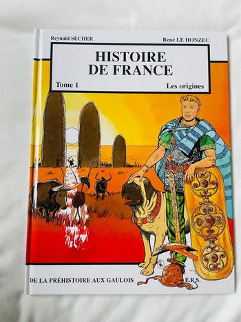 Livre BD Histoire de France Culture générale idée cadeau de noël