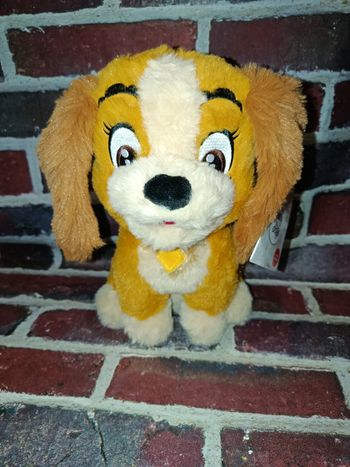 Peluche Disney Lady la belle et le clochard 