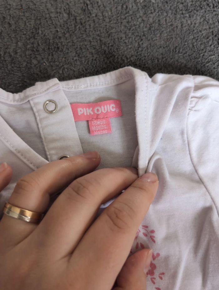 T shirt manche courte 12 mois - photo numéro 2