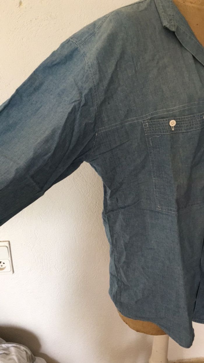 Chemise légère bleue - photo numéro 3