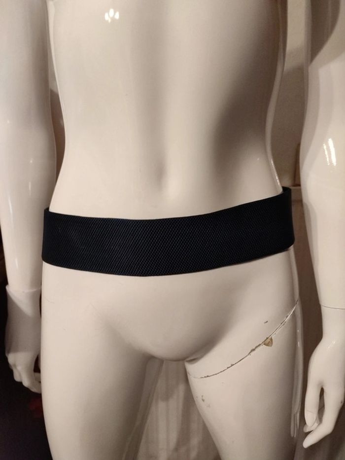 Ceinture élastique marine - photo numéro 3