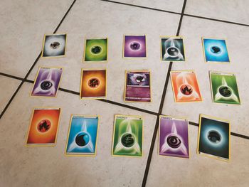 Lot cartes Pokémon brillante fantominus