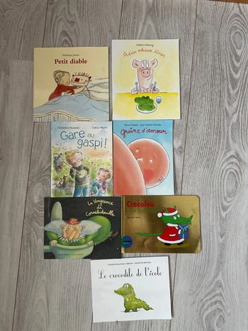 Lot 7 livres école des loisirs