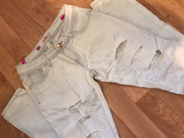 Jeans trouée