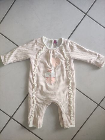 Pyjama  chaud fille 6 mois orchestra