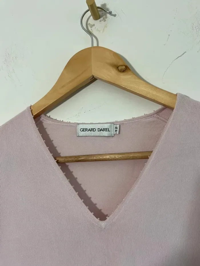 Pull Gerard Darel rose - photo numéro 3
