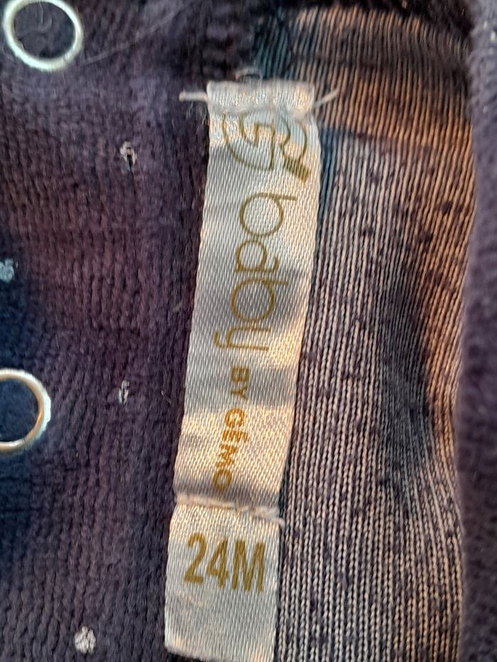 ​Sweat-shirt Bleu Marine à Pois "La Plus Jolie" - 24 Mois - Gemo - photo numéro 4