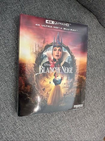 Film blanche neige Disney 4k ultra hd blu-ray neuf avec étiquette