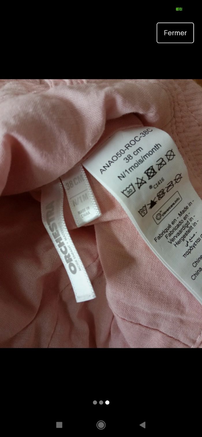 Chapeau naissance/1 mois - photo numéro 3