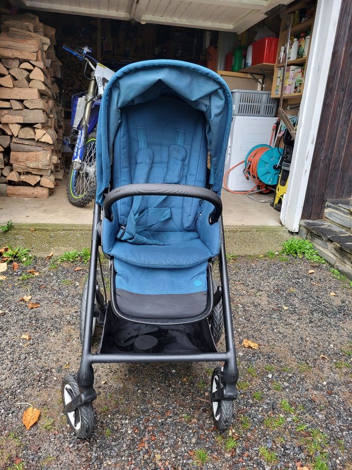 Poussette cybex avec adaptateur maxi-cosi et coupe vent - photo numéro 5
