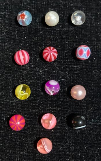 lot boules Piercing acrylique 