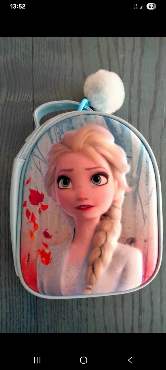 Petit sac/vanity reine des neiges