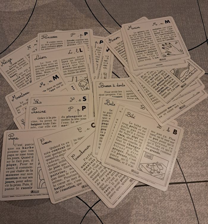 Fiches NEUVES instructives pour les enfants *Atlas* - photo numéro 7