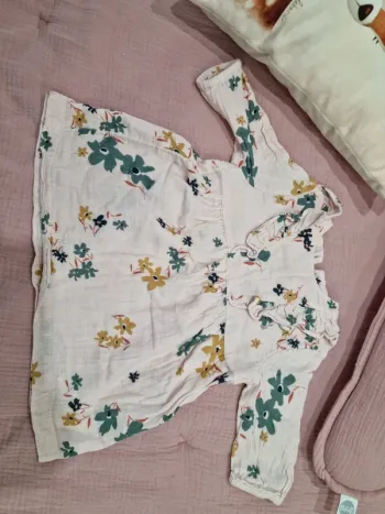 Robe rose petit bateau 6 mois